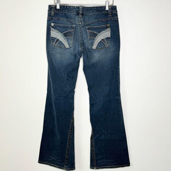 UnionBay Vintage Y2K Low Rise Flares With Pocket Detail - Juniors US 9 - Picture 2 of 8